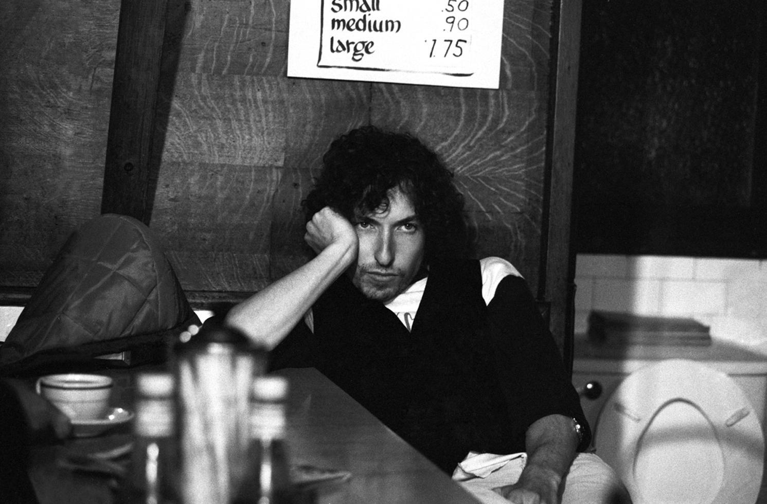 Portrait Photograph Ken Regan - Bob Dylan, MA, 1975