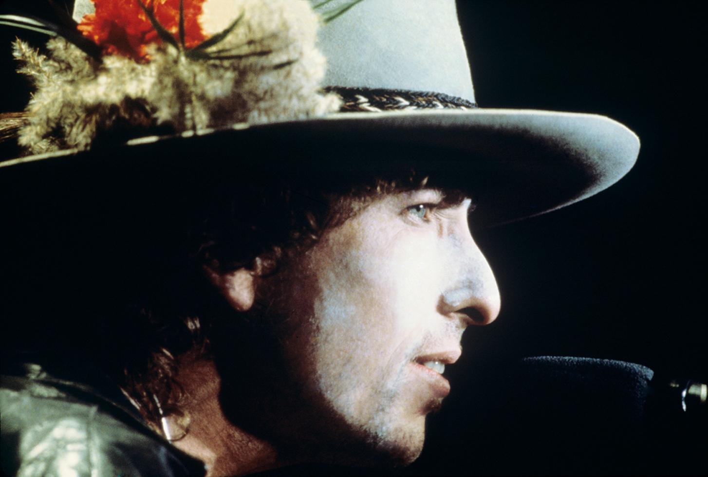 Ken Regan Portrait Photograph - Bob Dylan, Rolling Thunder Revue Tour, 1975