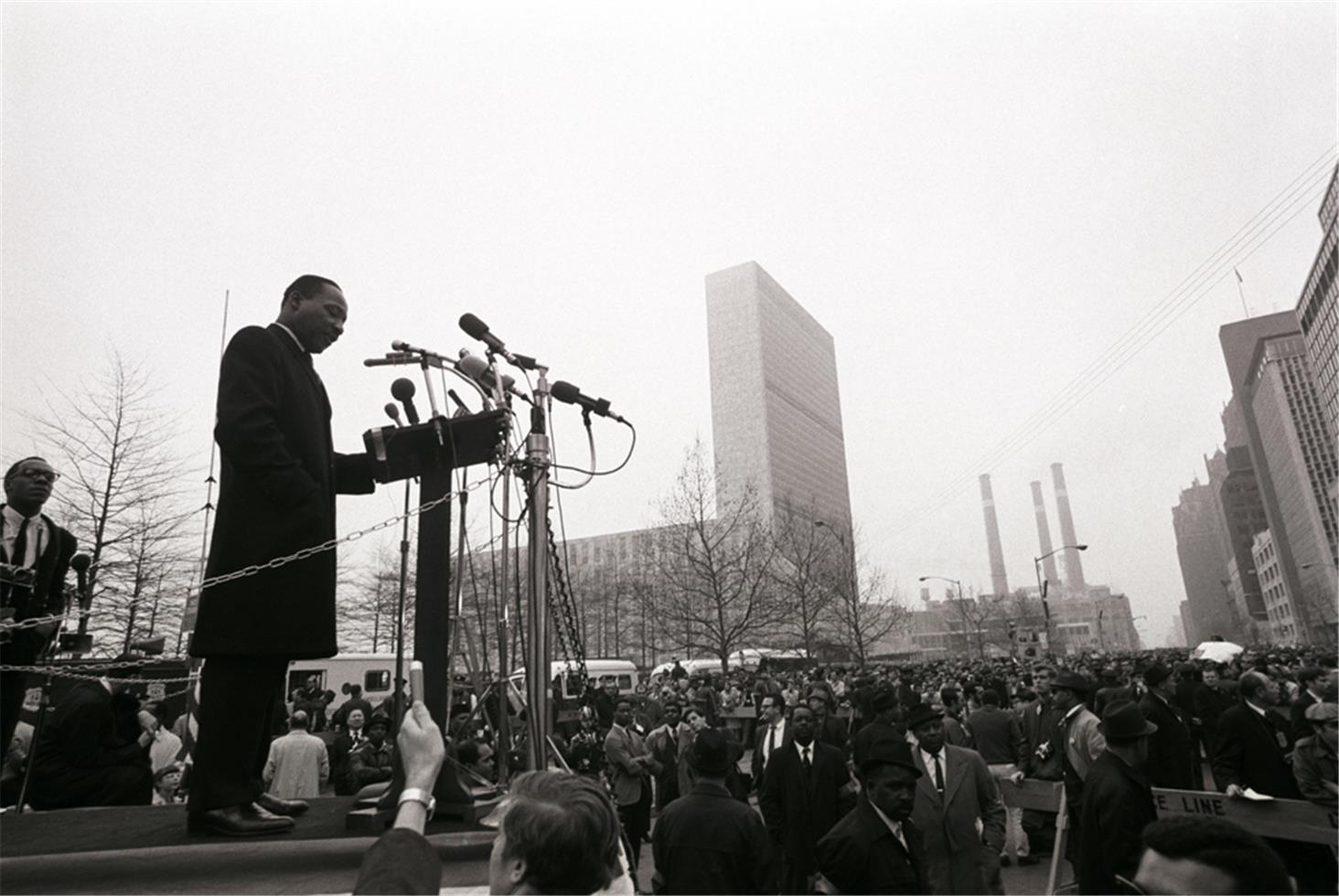 Ken Regan Black and White Photograph - Dr. Martin Luther King Jr.