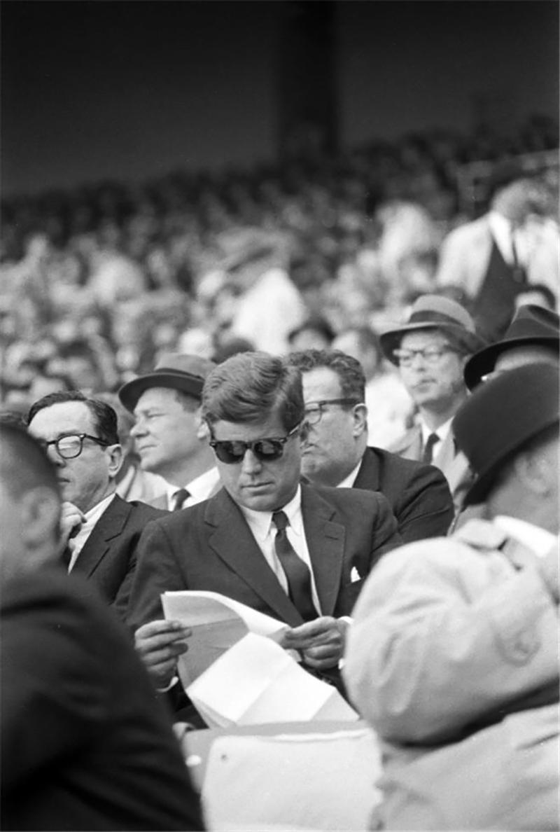 Ken Regan Black and White Photograph - President John F. Kennedy, 1962