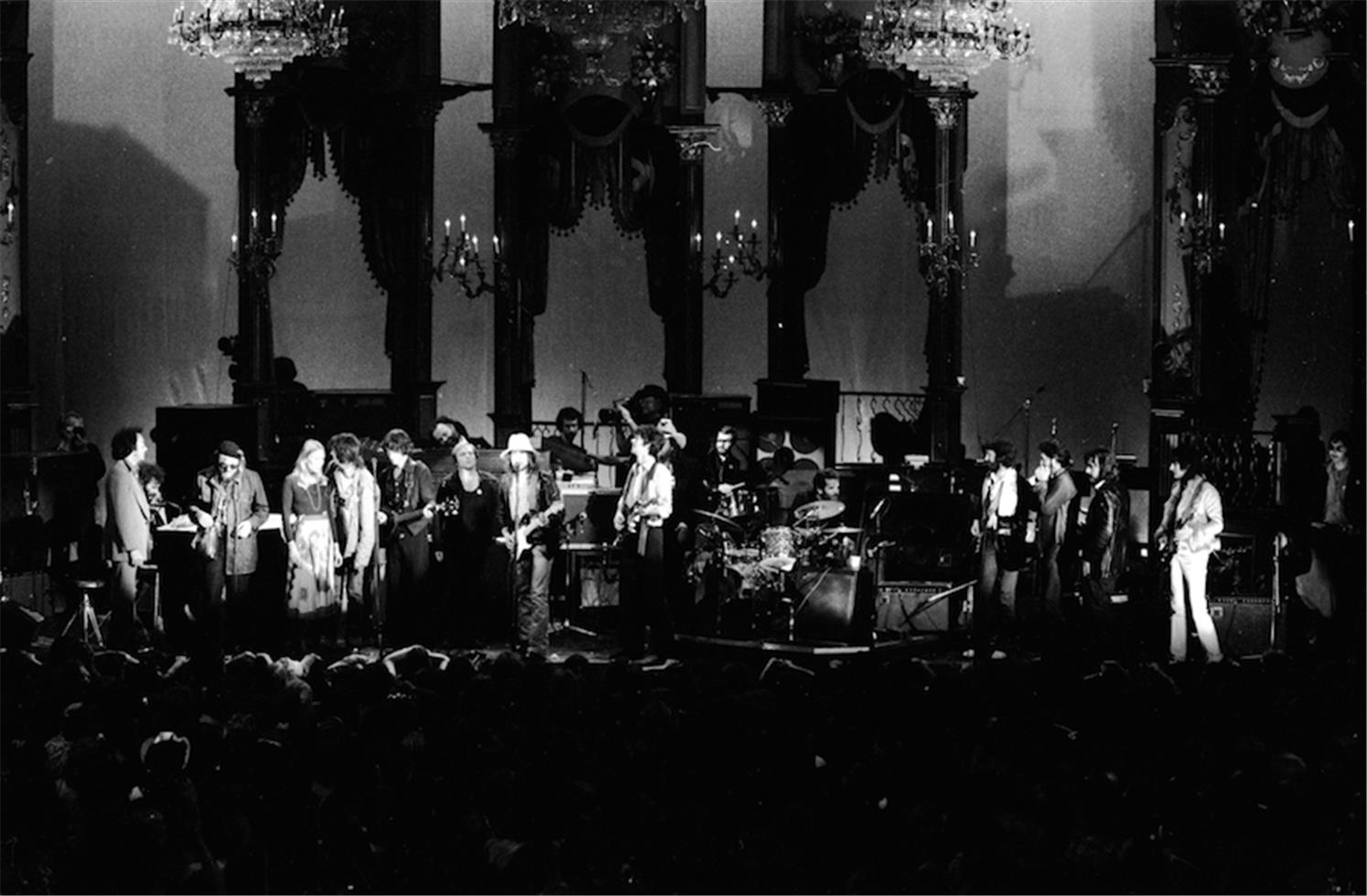 Ken Regan Black and White Photograph - The Band, The Last Waltz, San Francisco, CA, 1976