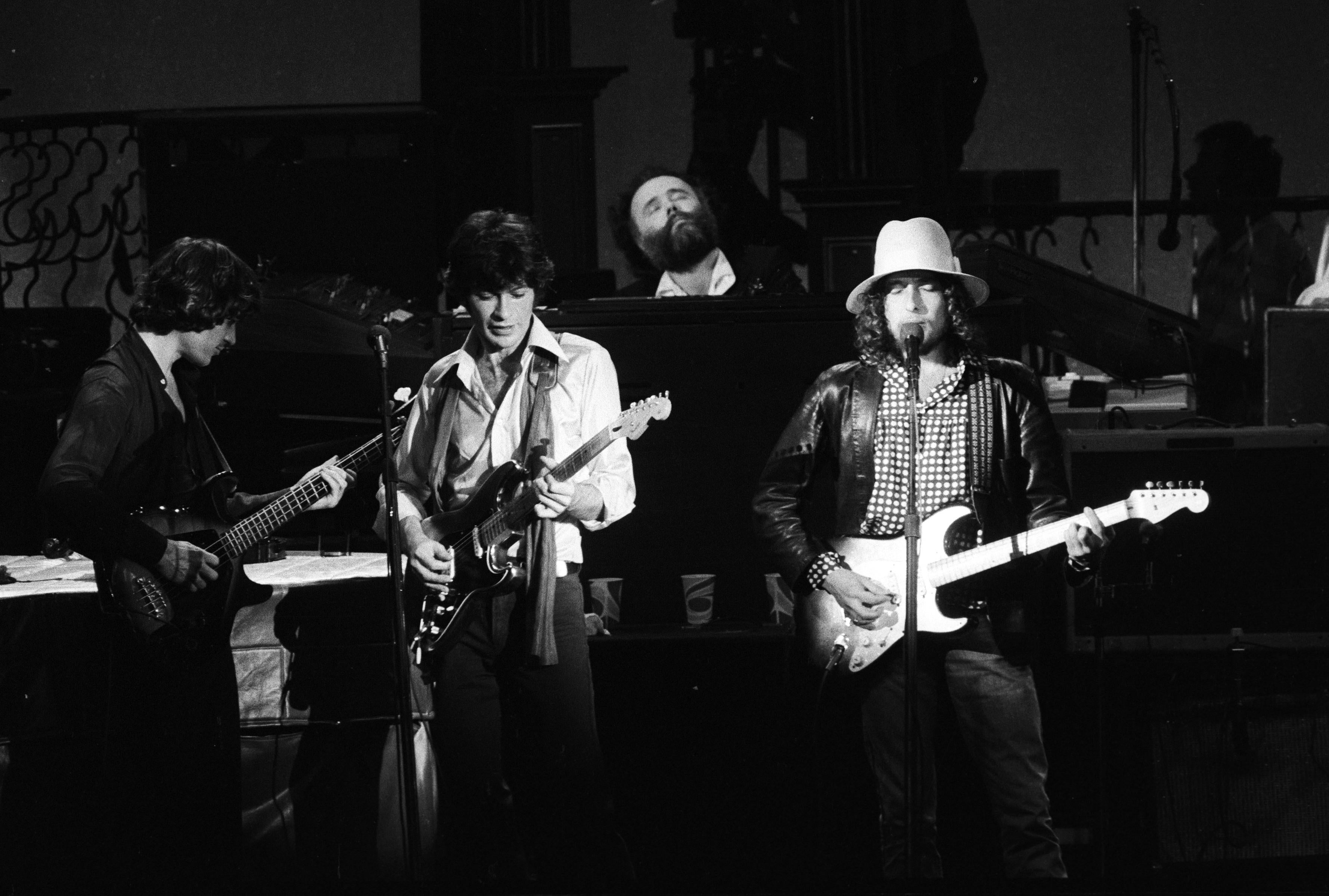 Ken Regan Black and White Photograph - The Last Waltz at The Winterland Ballroom in San Francisco 1976