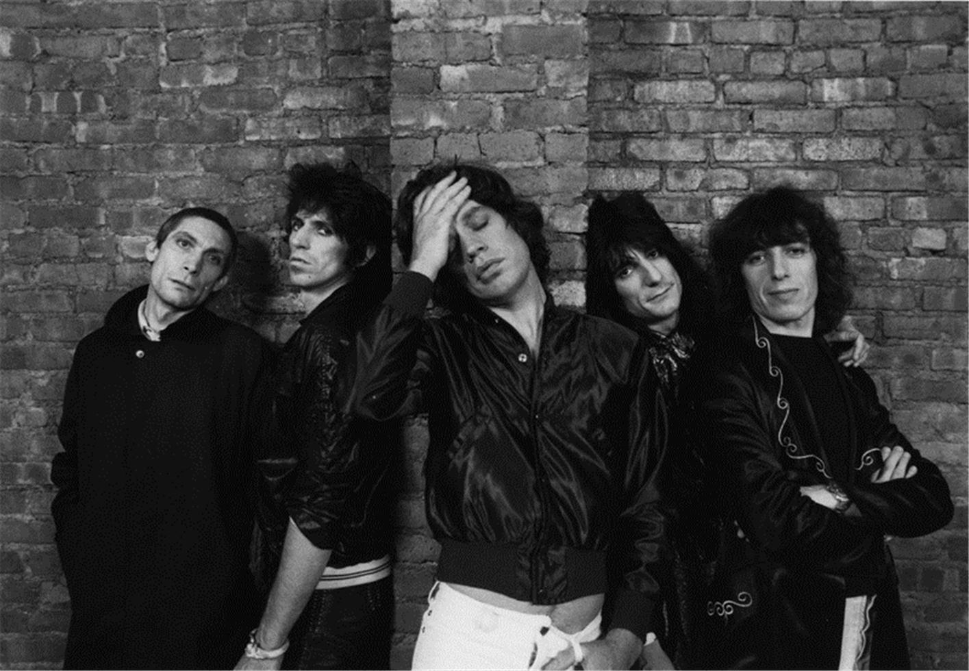 Ken Regan Black and White Photograph - The Rolling Stones, 1978