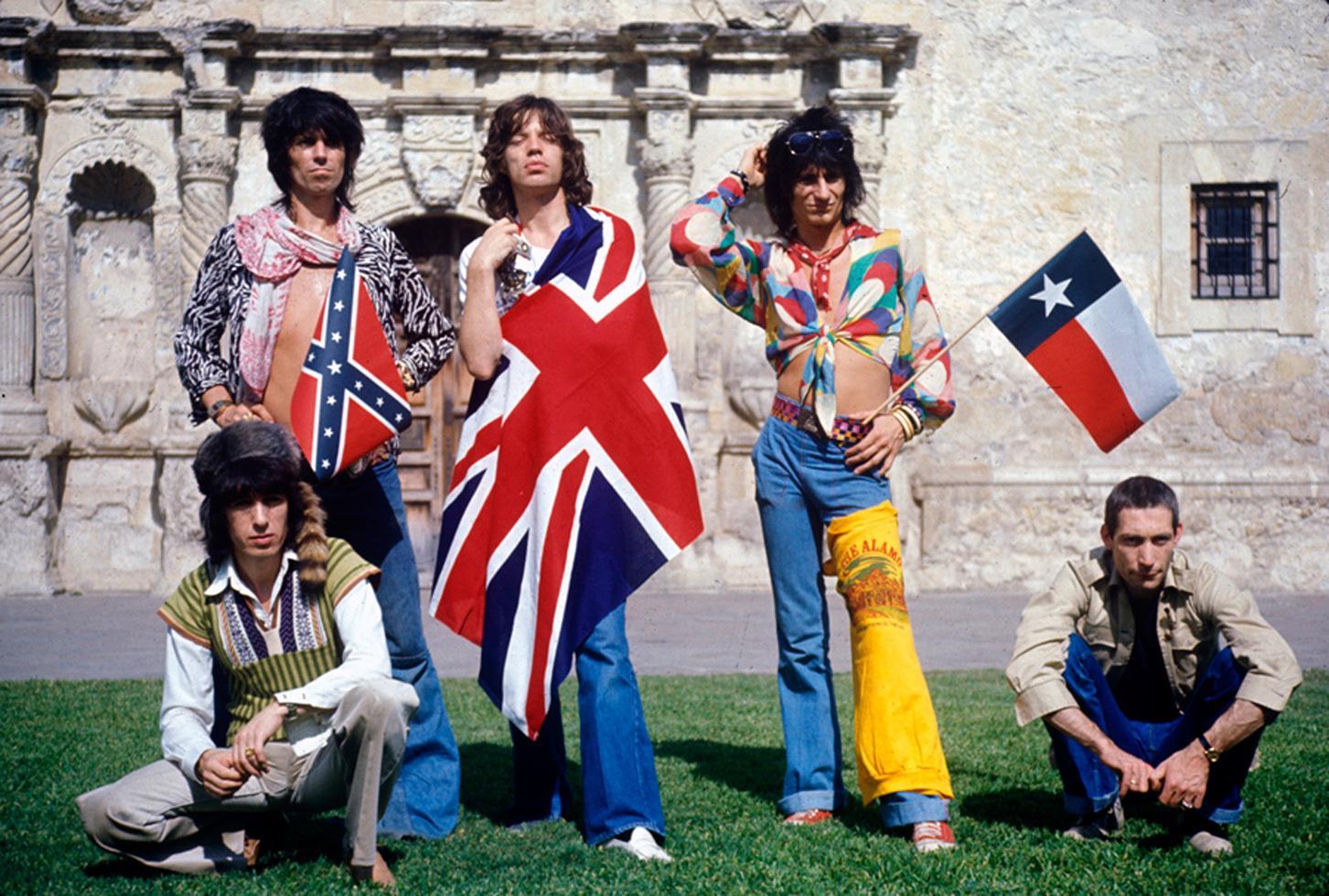Ken Regan Portrait Photograph - The Rolling Stones, San Antonio, TX, 1975