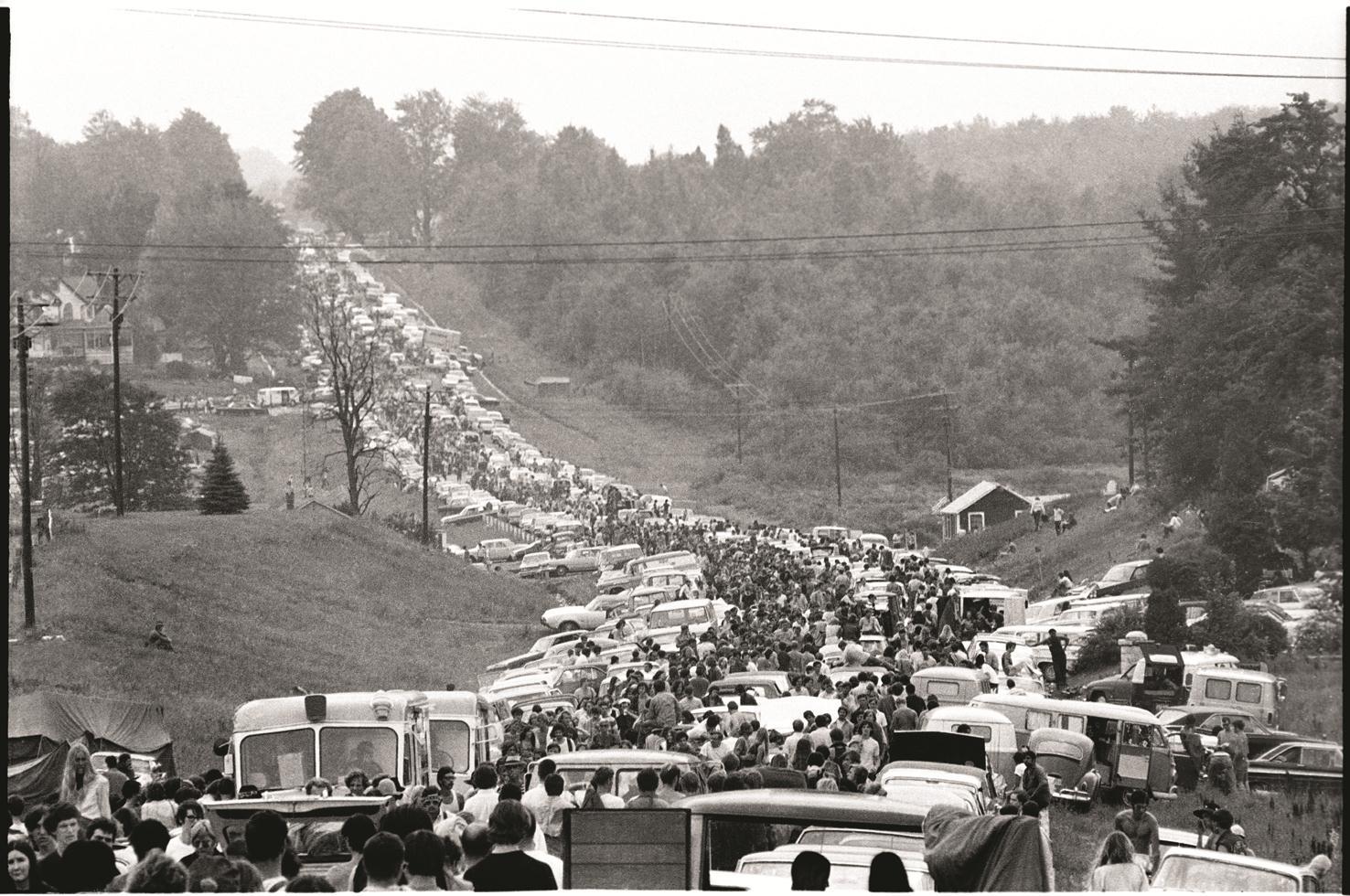 Ken Regan Black and White Photograph - Woodstock, Bethel, NY, 1969