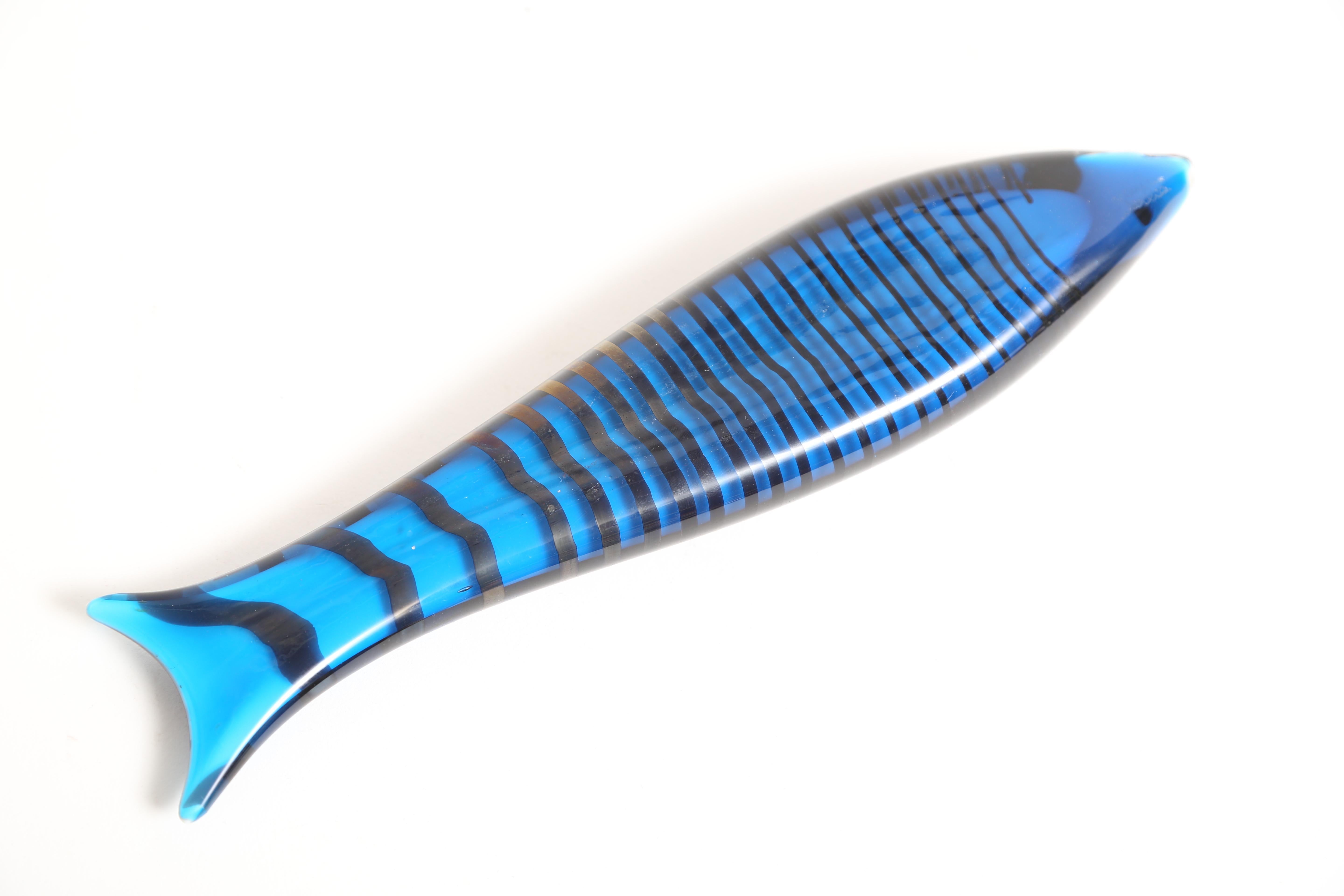 Vetro Ken Scott Fish per Venini in vendita