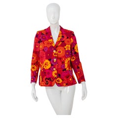 Ken Scott blazer élégant à motifs floraux