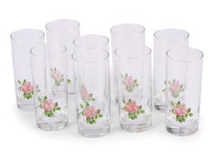 Ken Scott Set of 9 High Glasses