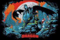 Ken Taylor - How To Train Your Dragon - Contemporary Cinema Movie Film Posters