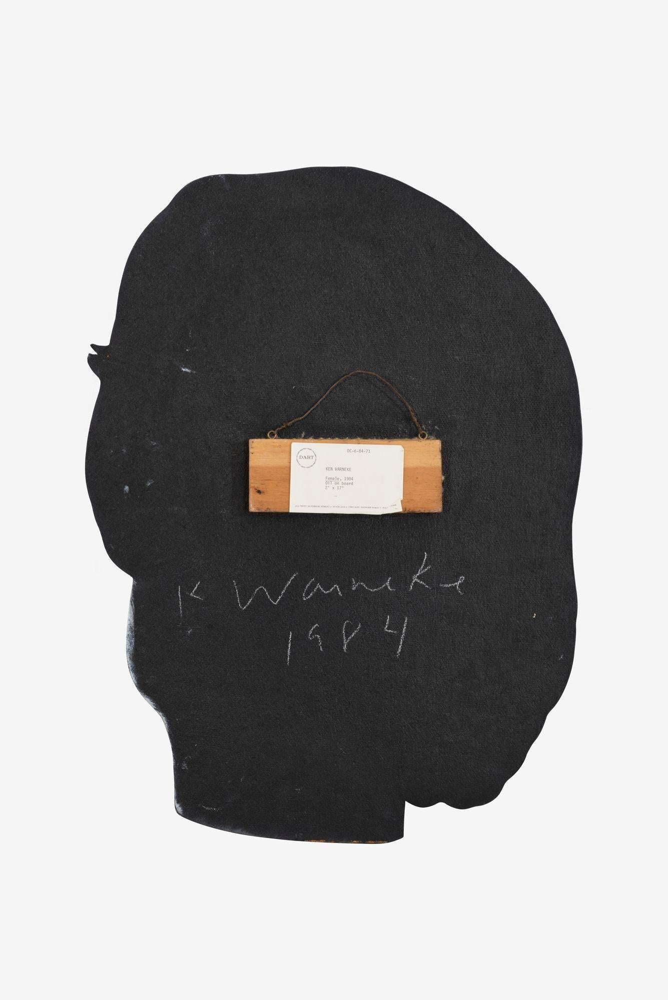 Ken Warneke – Suite of Triptych Face Paintings 1984 For Sale 5