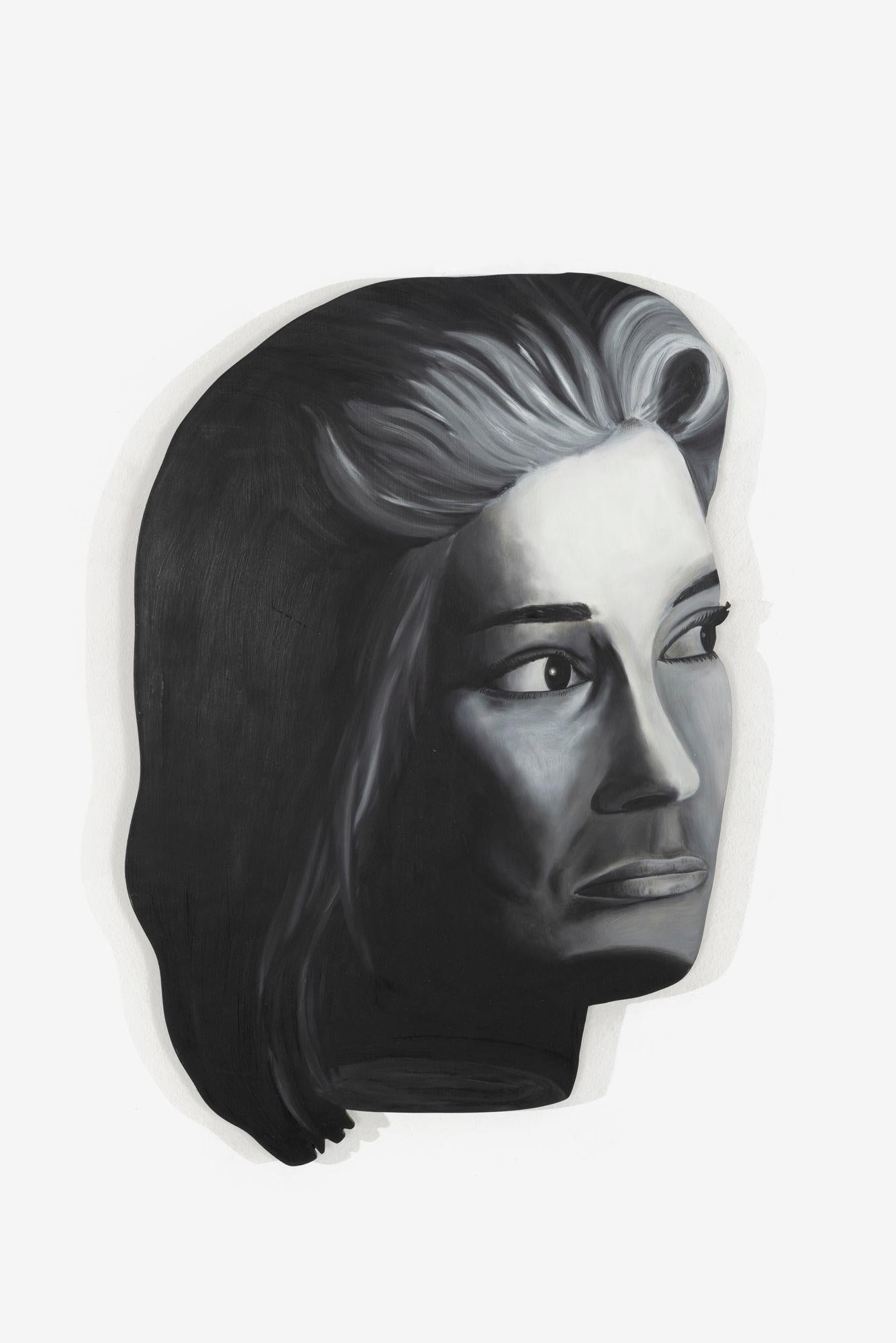 Ken Warneke – Suite of Triptych Face Paintings 1984 In Good Condition For Sale In Chicago, IL