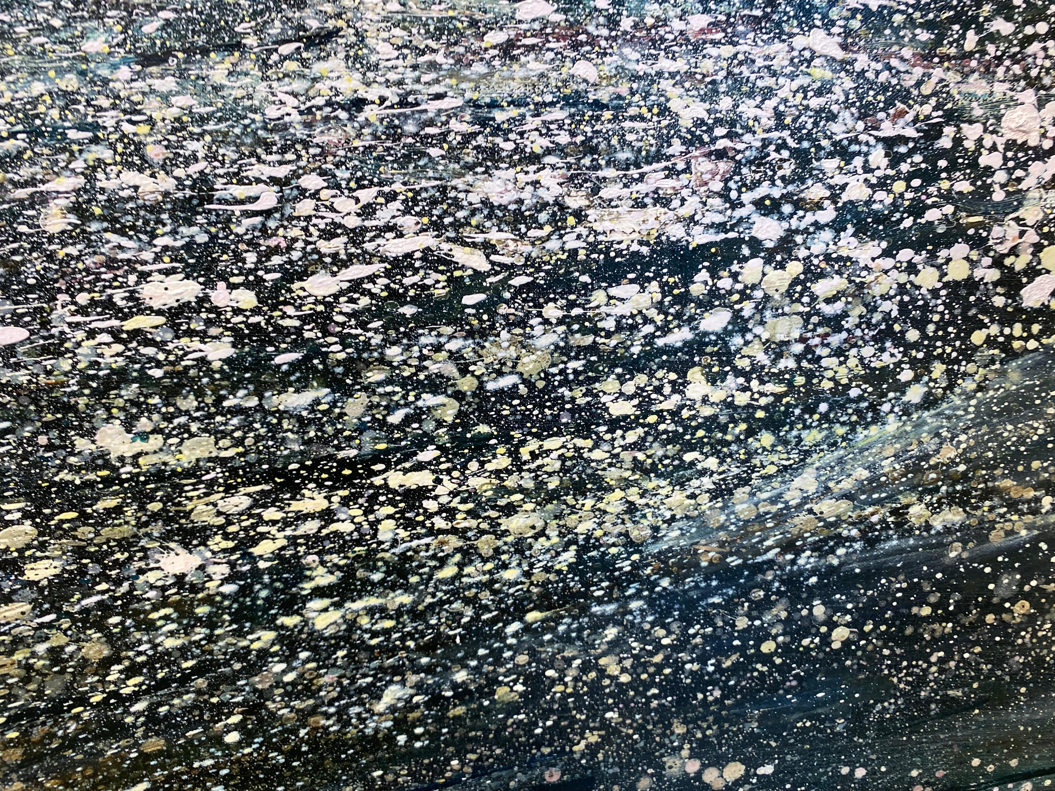 Winterküste - 21. Jahrhundert figurative Seelandschaftsmalerei des Ozeans im Angebot 3