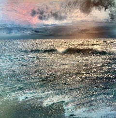 Wintercoast - Peinture figurative de l'océan du 21e siècle