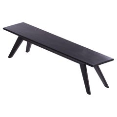 Banc KENA 180cm, Rough Black Monkey Pod Wood