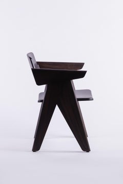 KENA Chair, Natural Dark Monkey Pod Wood