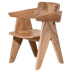 Kena Chair, Natural Light Monkey Pod Wood