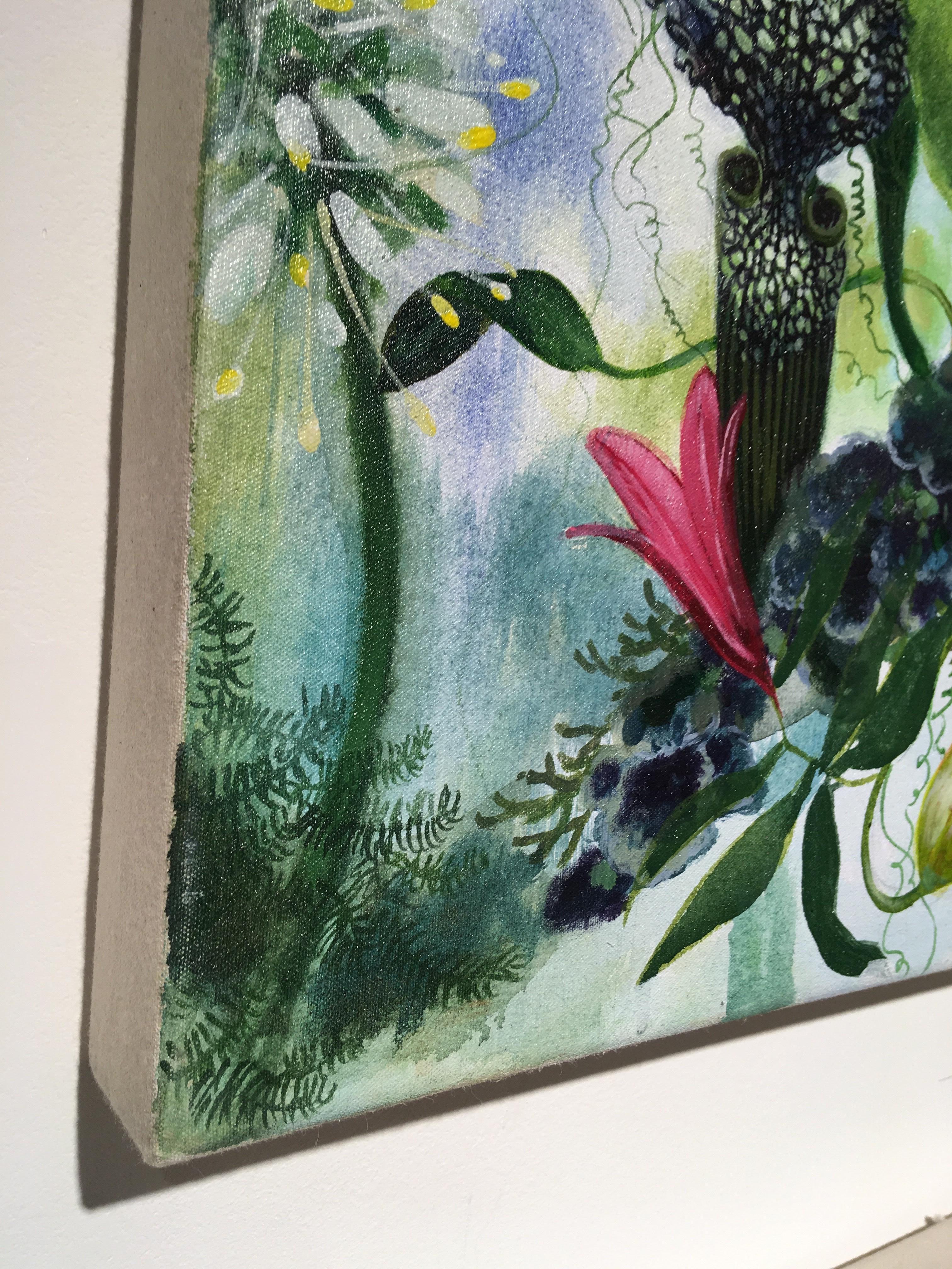 hermes painting canvas