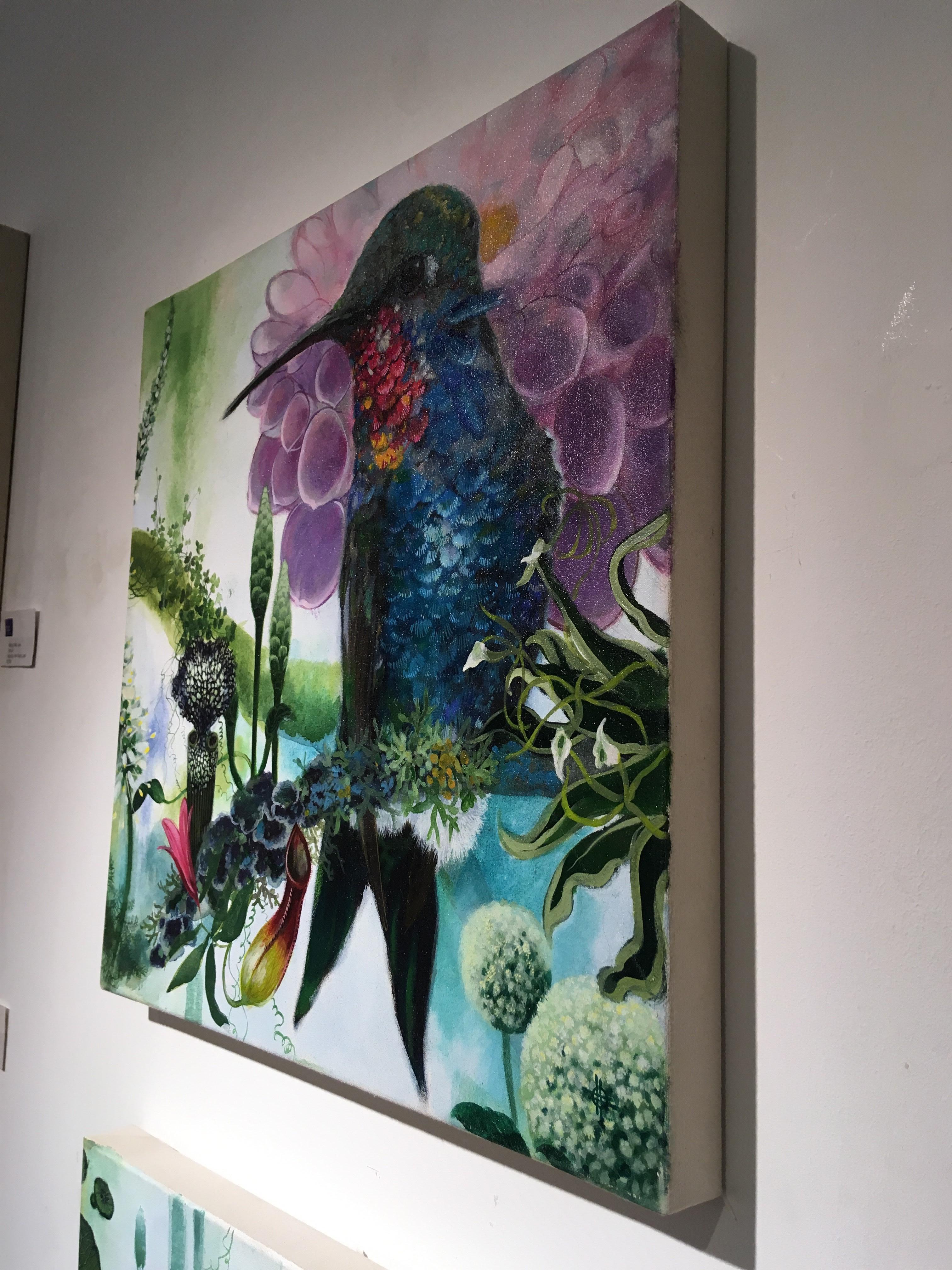 colorful birds paintings