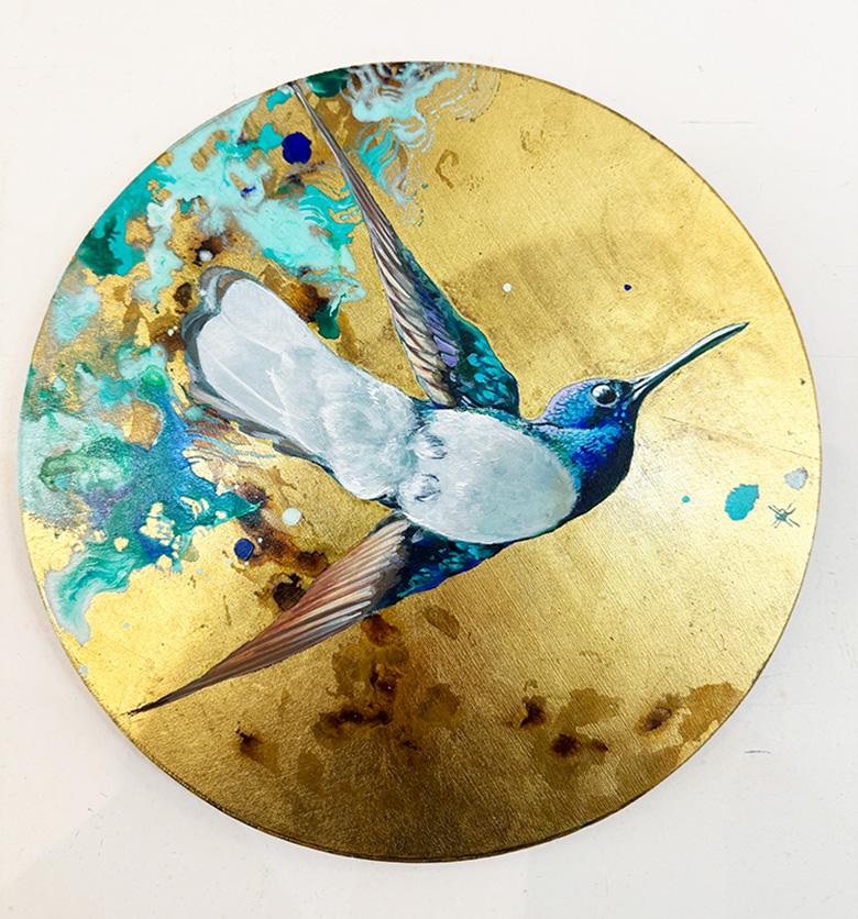 Keng Wai Lee Animal Painting - Picaflor 101