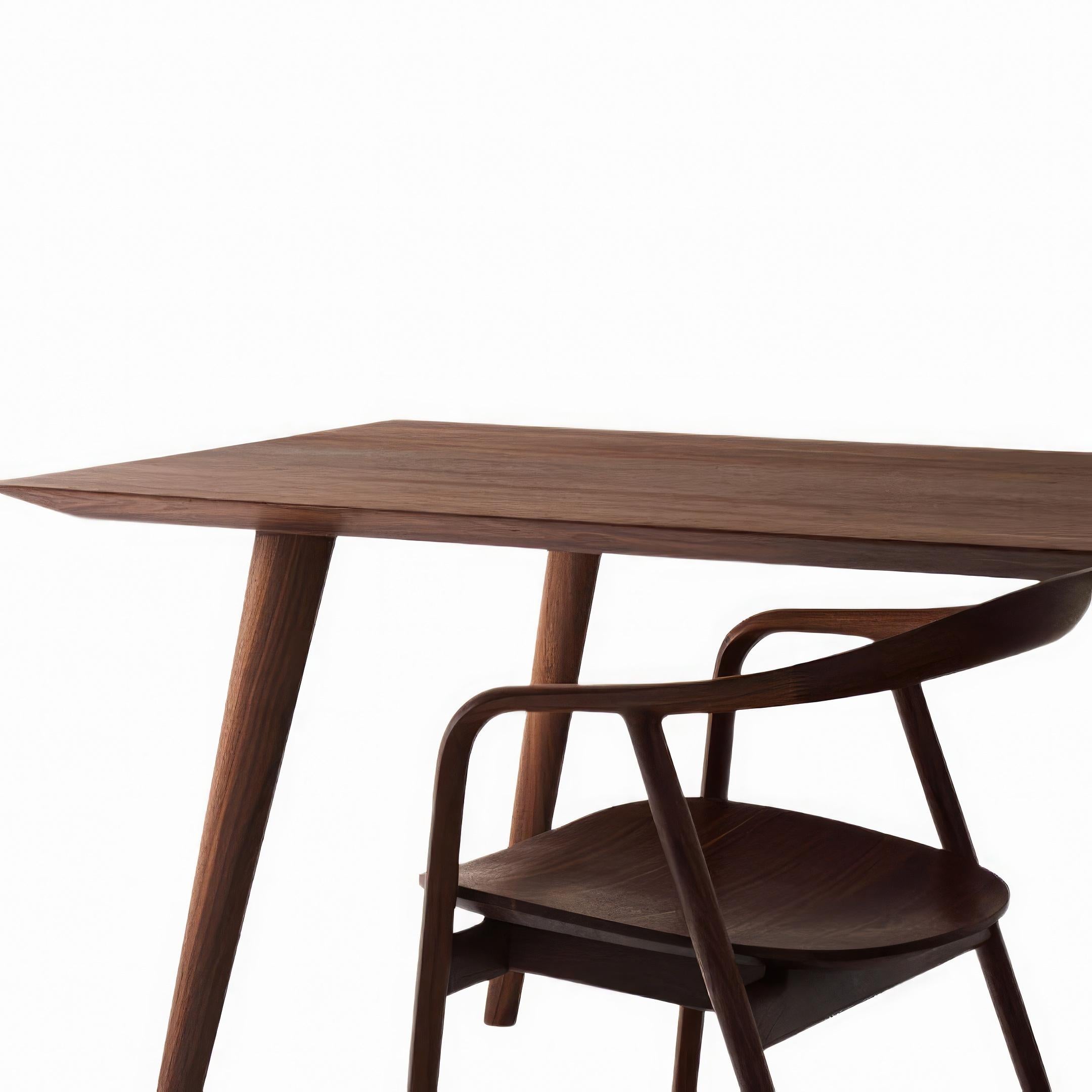 Kengo Kuma 'Kumahida' Wood Dining Table in Walnut for Hida

For centuries, famed Hida artisans in Gifu prefecture have played a role in Japan's woodworking culture, crafting iconic bentwood furniture from sustainable local forests. Established in