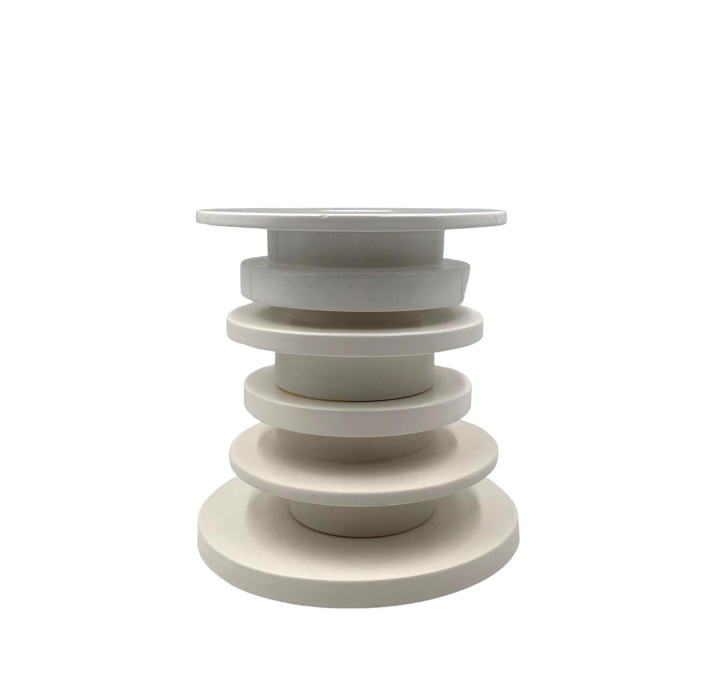 Kengo Kuma, postmodern ceramic flower pot / vase, Bitossi Italy 2021 2