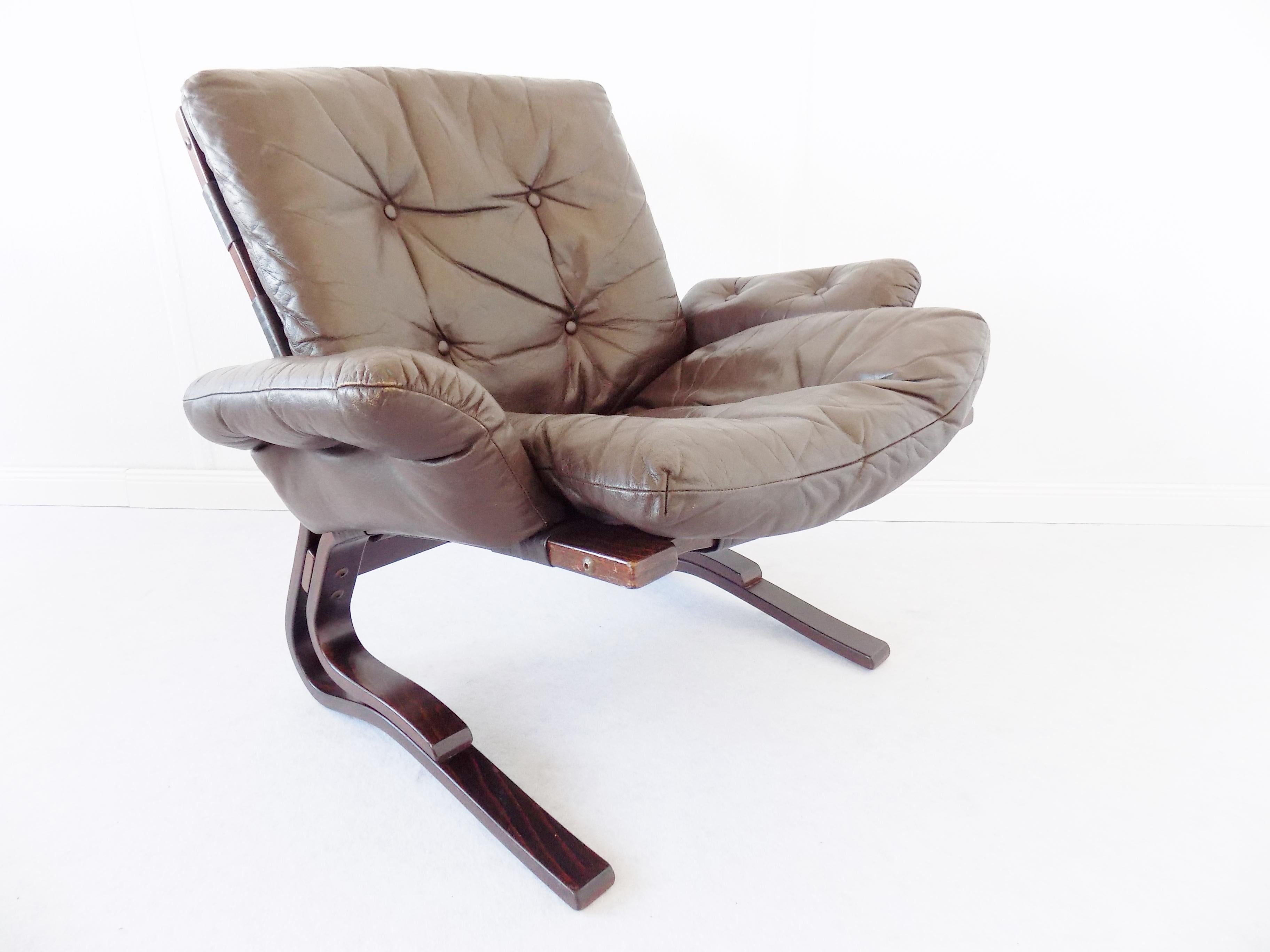 Mid-Century Modern Kengu Chair by Elsa & Nordahl Solheim For Sale