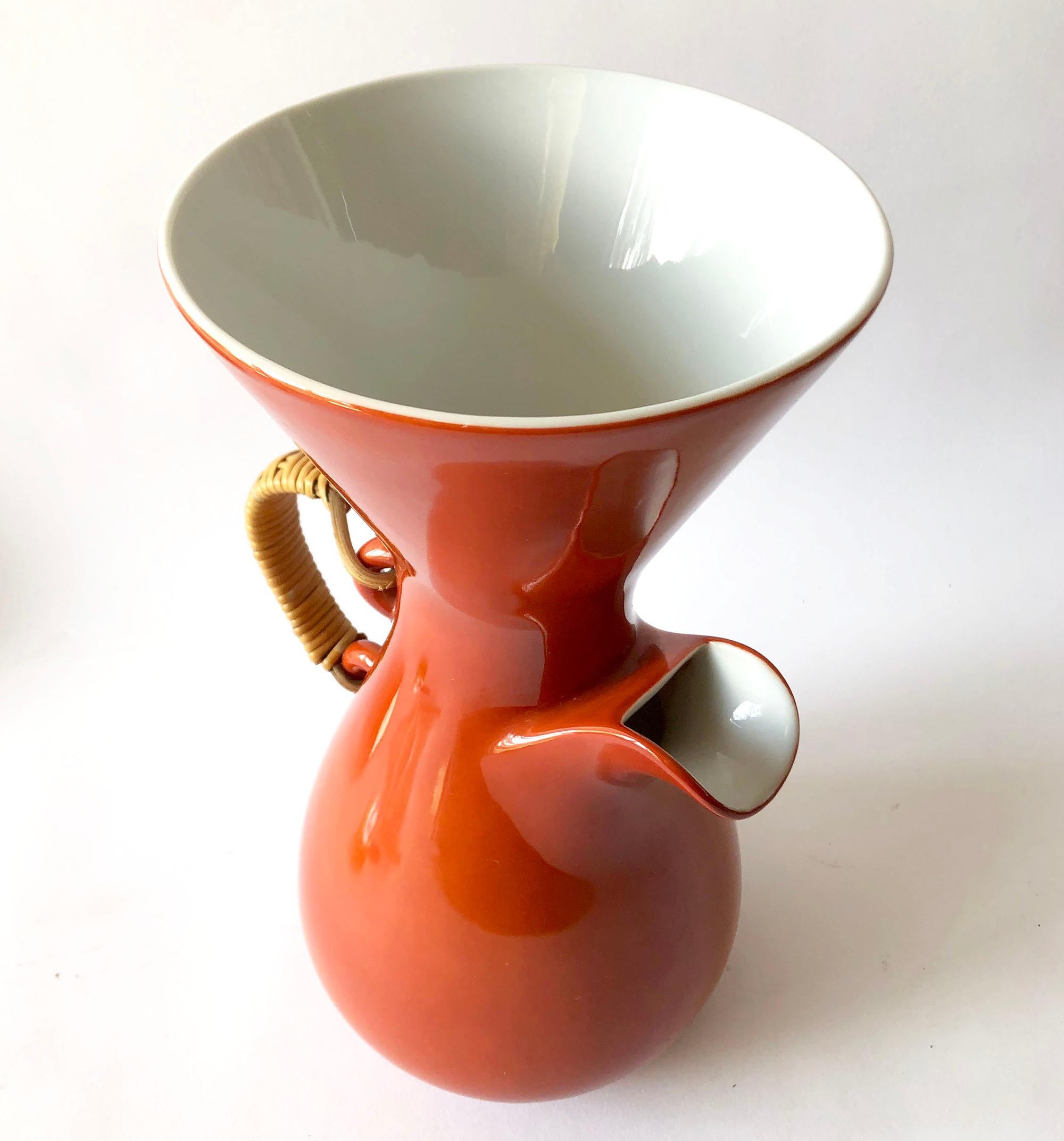 Großer Keramik-Kaffeekrug von Kenji Fugita für Freeman Lederman  (Moderne der Mitte des Jahrhunderts) im Angebot