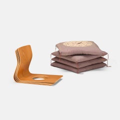 Kenji Fujimori and Tomomi Fukuda 'Zaisu' chairs for Tendo Mokko Japan