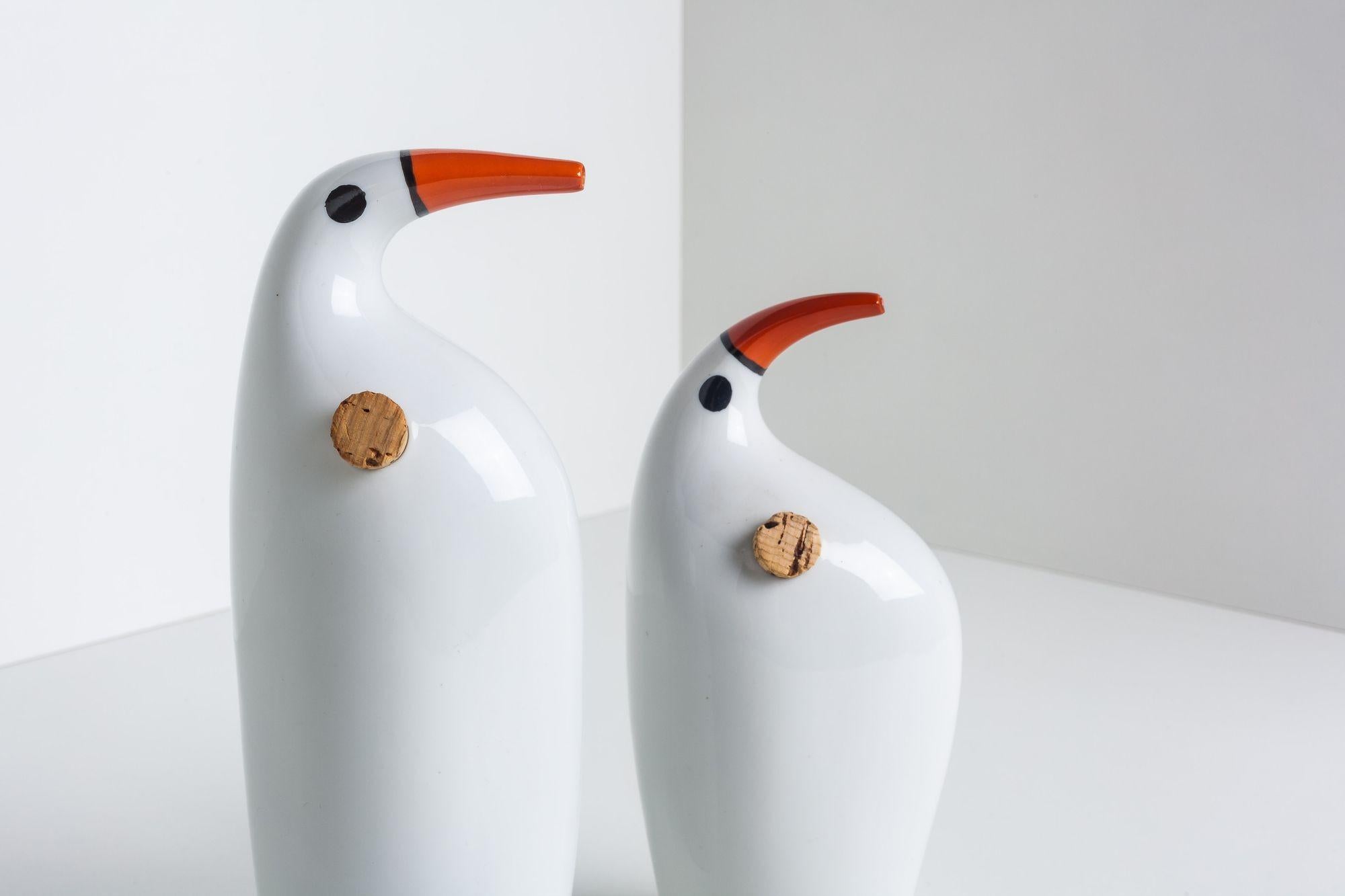 Mid-Century Modern Kenji Fujita at Lagardo Tackett Associates for Freeman-Lederman Bird Cruets For Sale