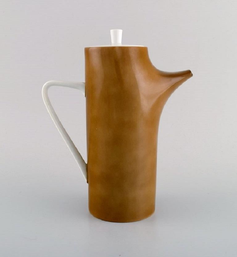 Kenji Fujita pour Tackett Associates, cafetière moderniste en porcelaine Excellent état - En vente à Copenhagen, DK