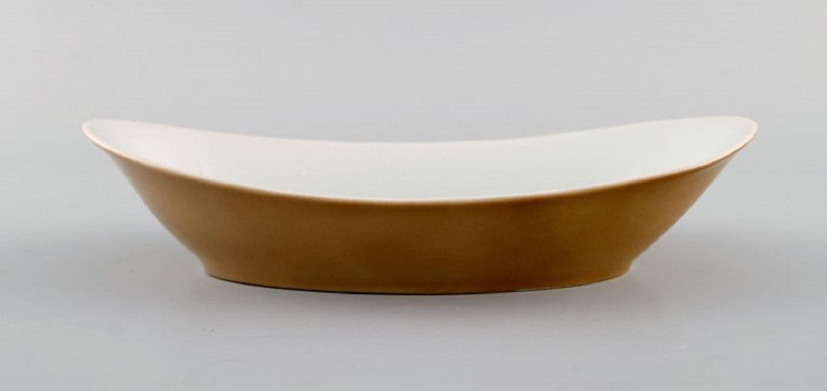 Mid-Century Modern Kenji Fujita for Tackett Associates, Three Bowls in Porcelain, Dated 1953-56 For Sale