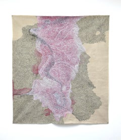 Studie für Mapping the Known World 1 - Contemporary Abstract Landscape Painting