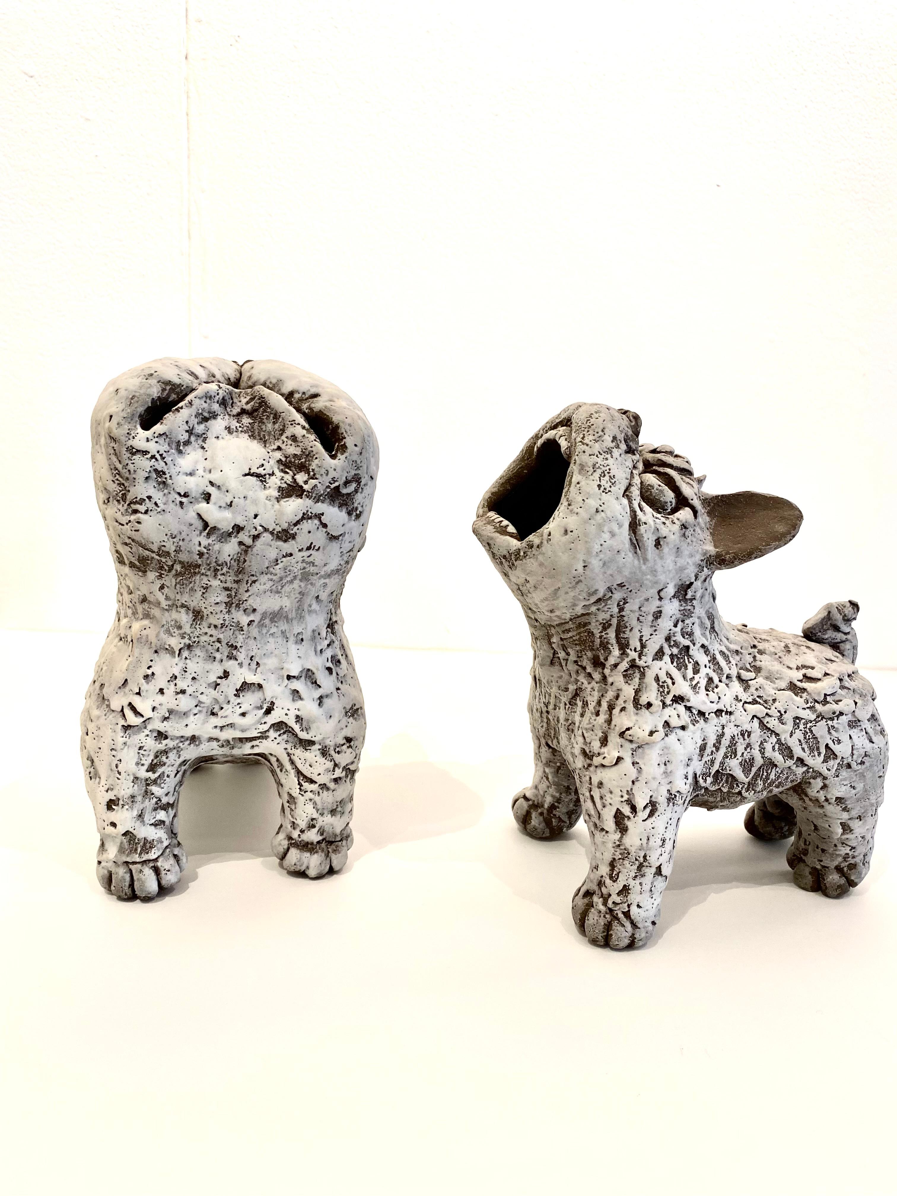 Foo Dogs de cerámica: 