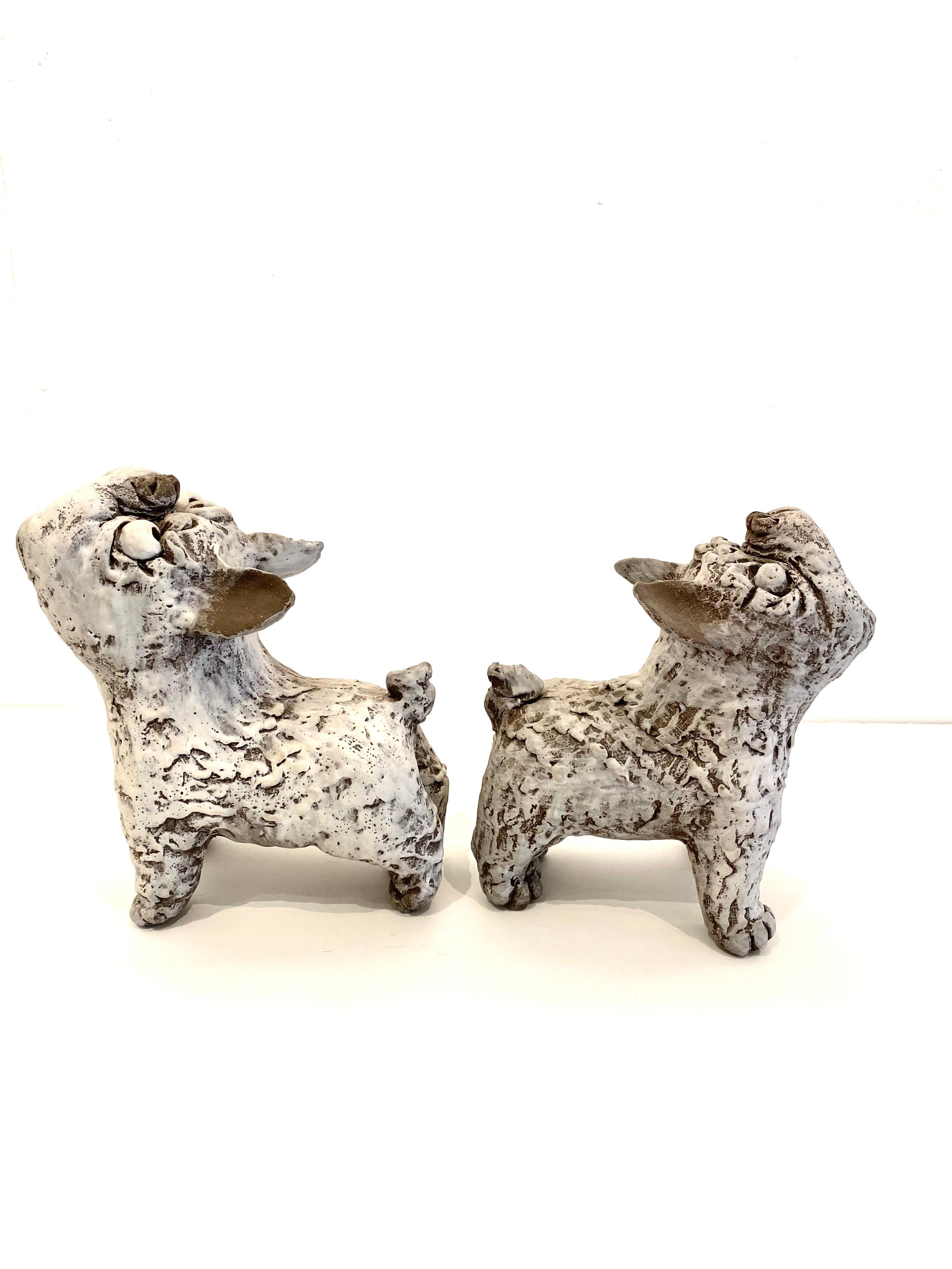 Foo Dogs de cerámica: 