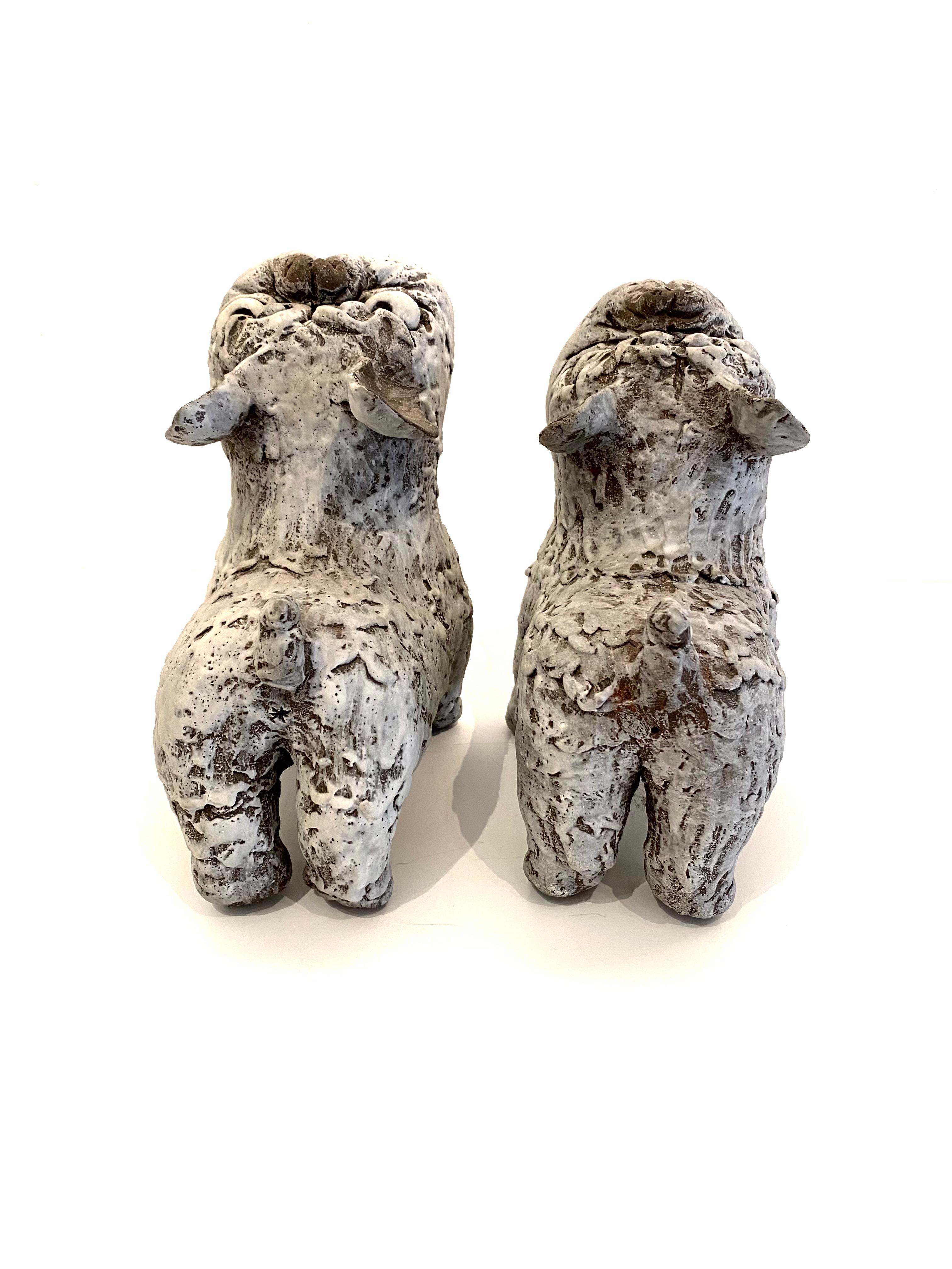 Foo Dogs de cerámica: 