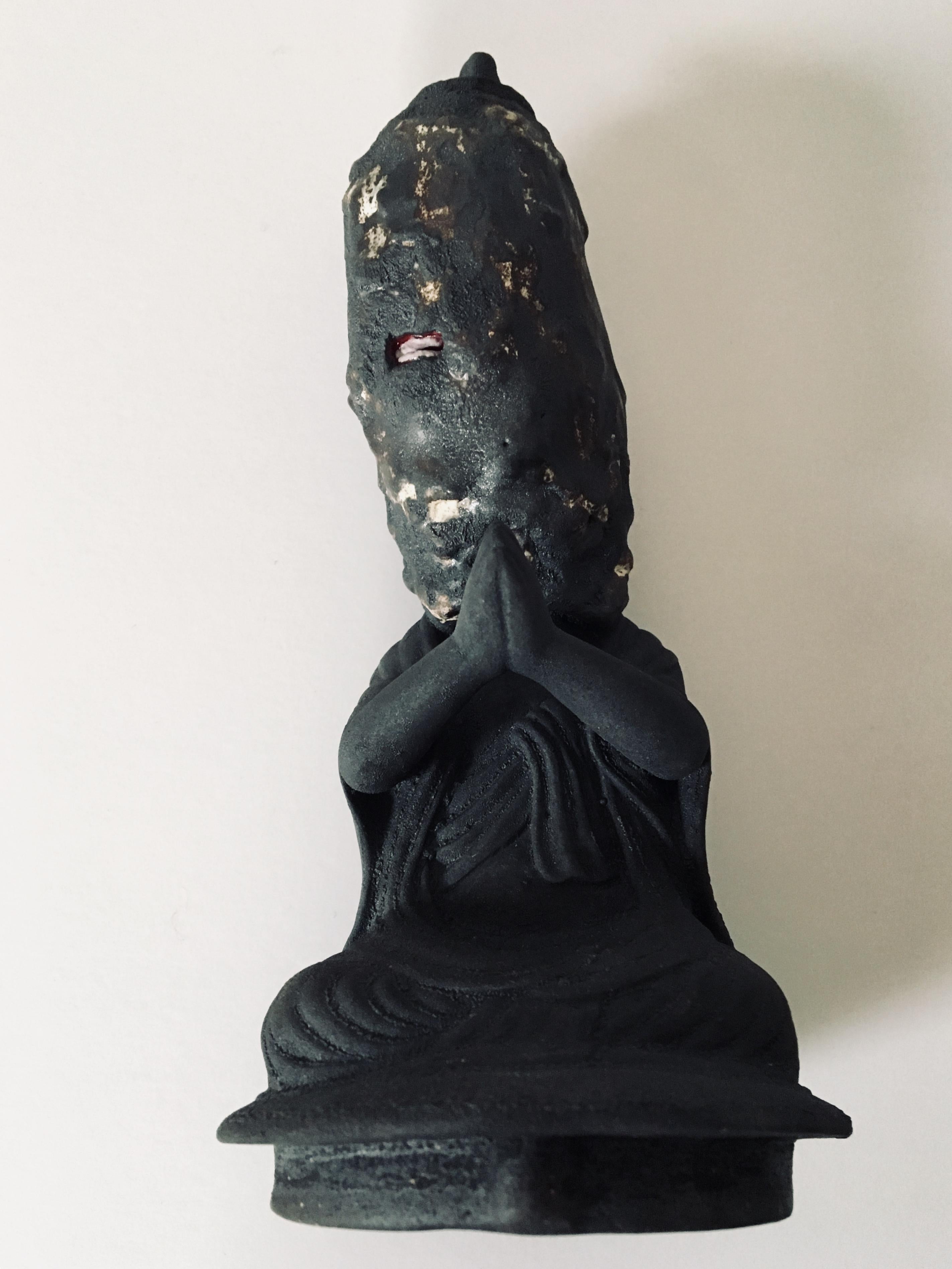 Keramik-Skulptur eines Elefanten: Samantabhadra (Sanskirt für Universal Worthy) im Angebot 8