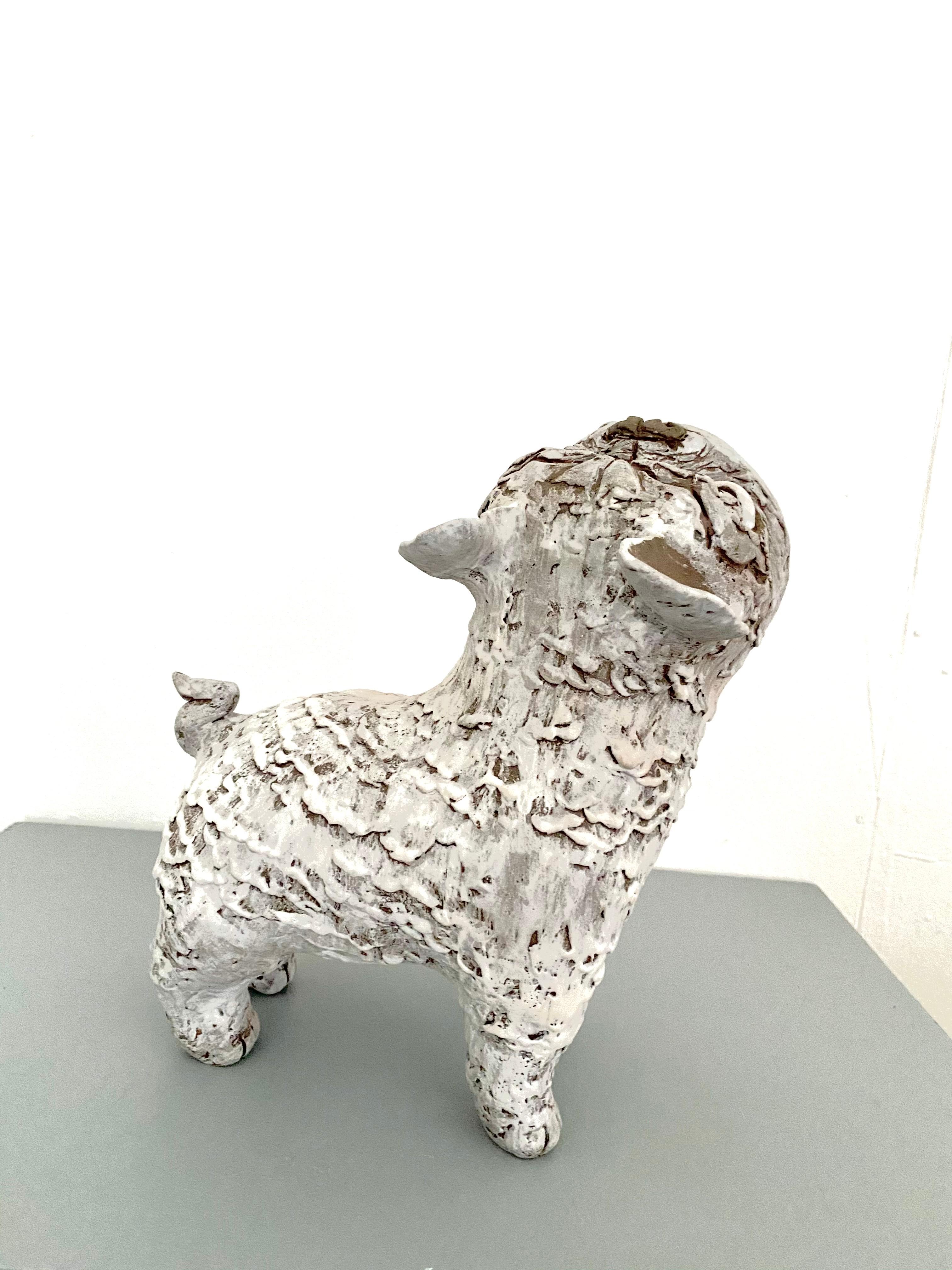Dark Ceramic Set of Dogs: 'Guardian Foo Dogs' 5