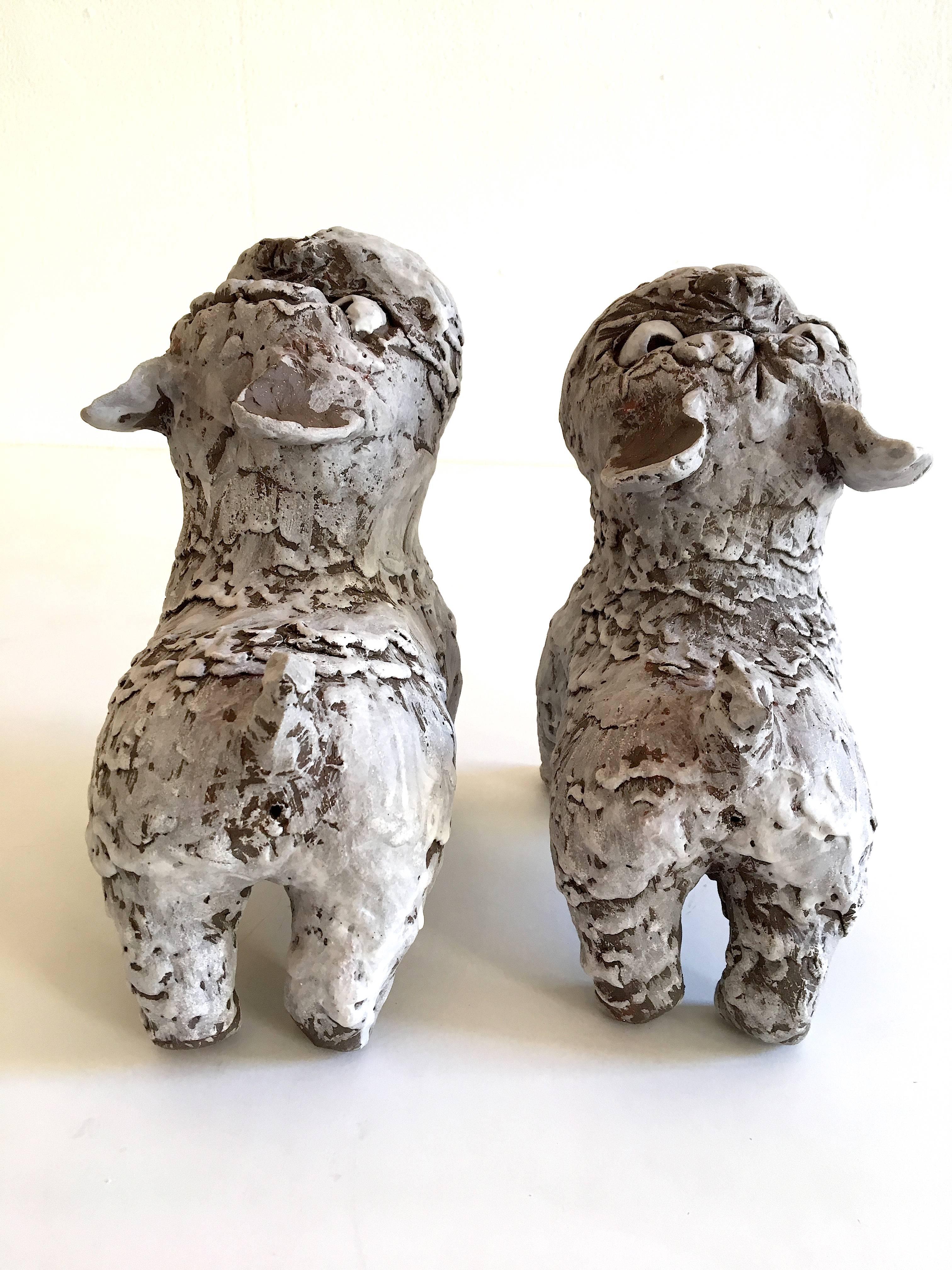 Ceramic Dogs: 'Guardian Dogs #2' 3
