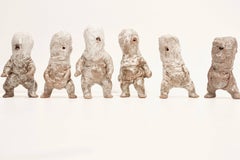 Ceramic Figures: 'Infant Terrible D#14, D#6, D#1, D#22, D#24, D#13'