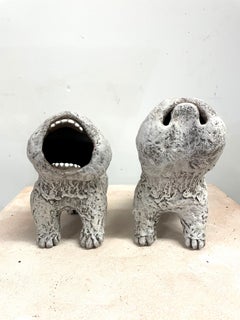 Set of Ceramic Foo Dogs: 'Foo Dogs #1'