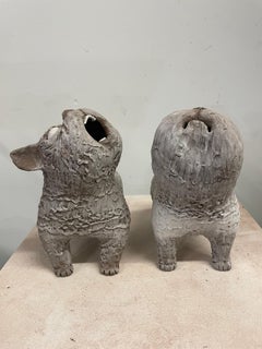 Set of Ceramic Foo Dogs: 'Foo Dogs #3''