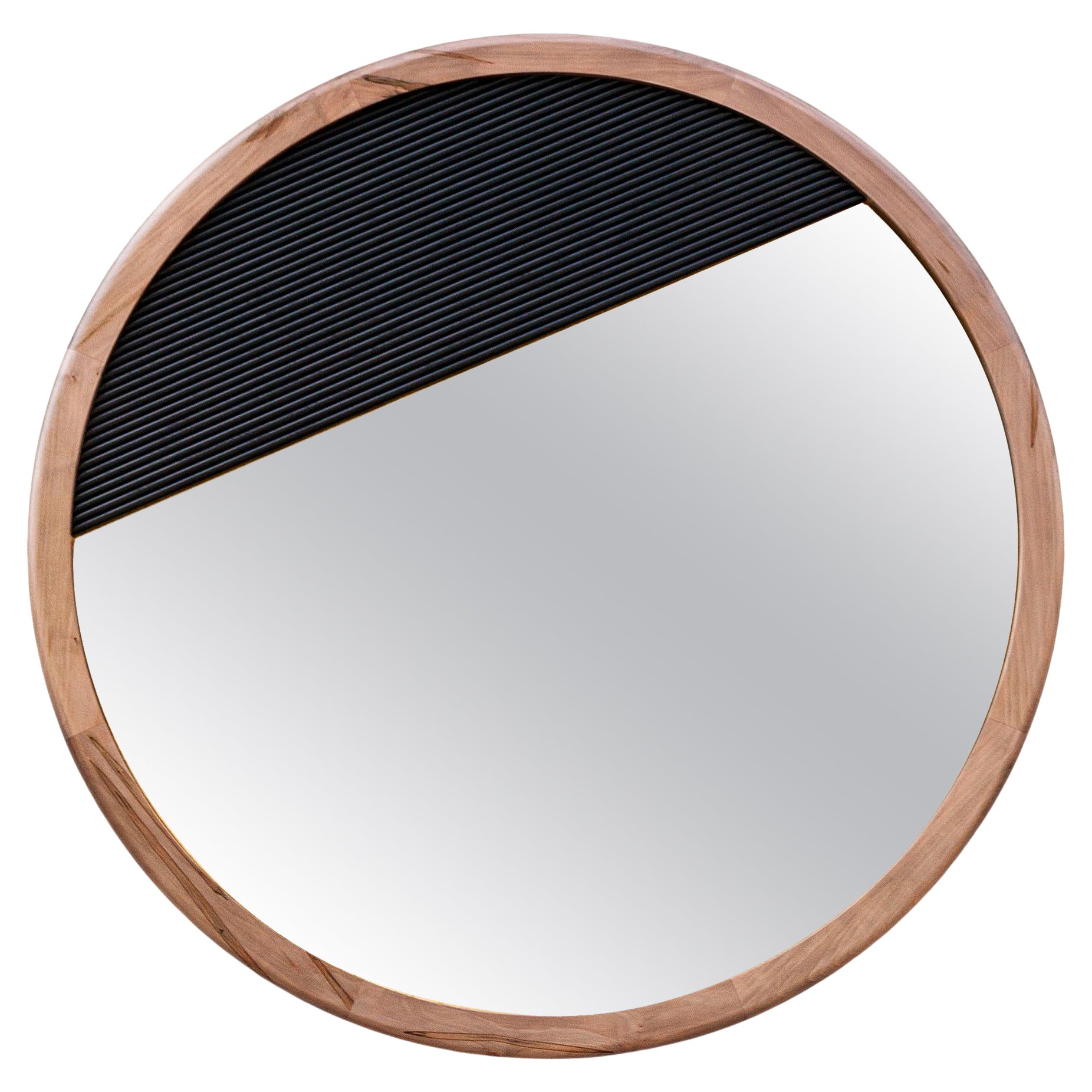 Specchio Kenmare, legno e metallo personalizzabile in vendita