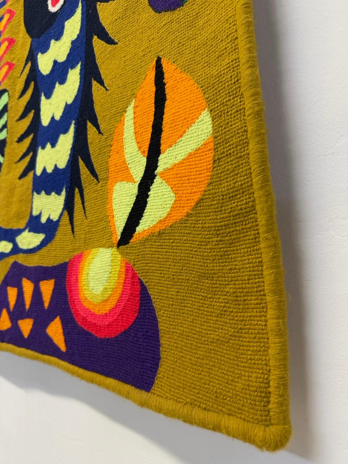 Kennedy Bahia Brazilian Modern Wall Tapestry, 1980s For Sale 4