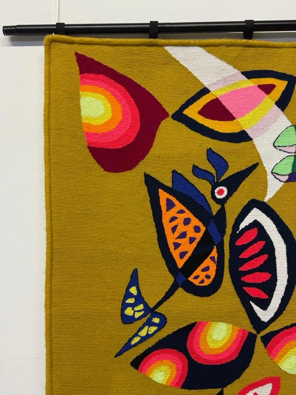 Kennedy Bahia Brazilian Modern Wall Tapestry, 1980s For Sale 7