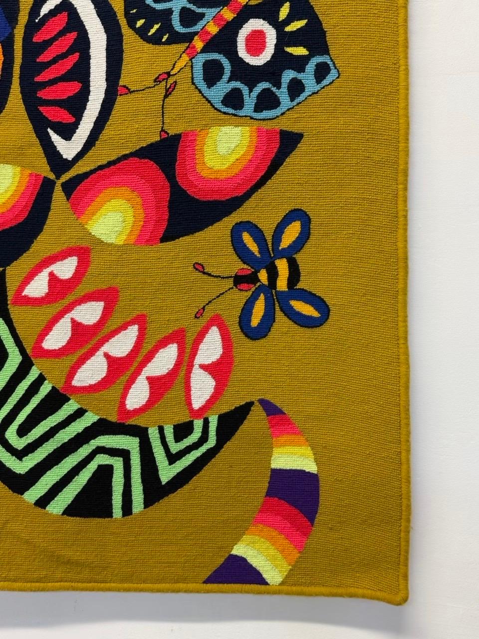 Kennedy Bahia Brazilian Modern Wall Tapestry, 1980s For Sale 8