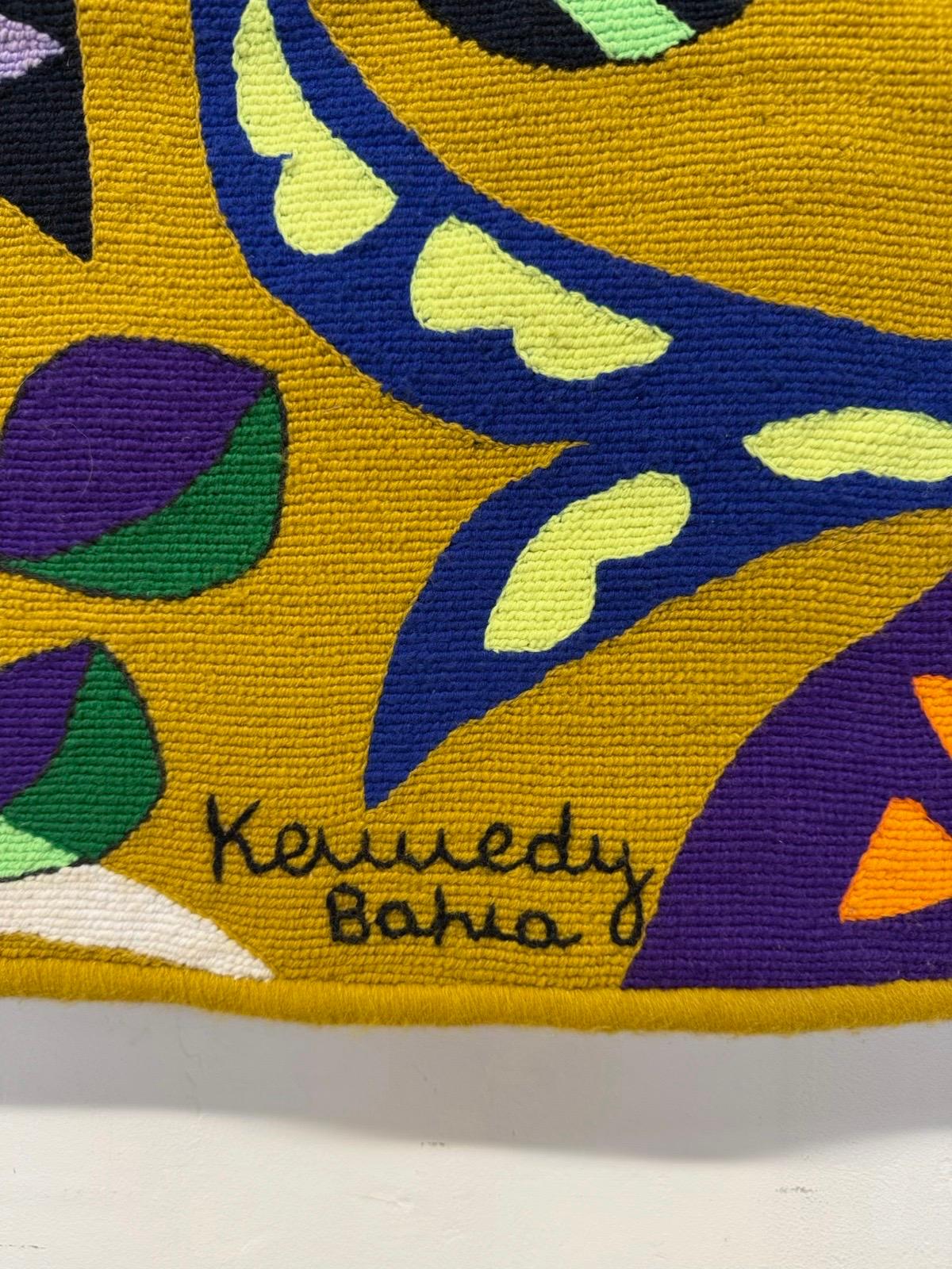 Kennedy Bahia Brazilian Modern Wall Tapestry, 1980s For Sale 8