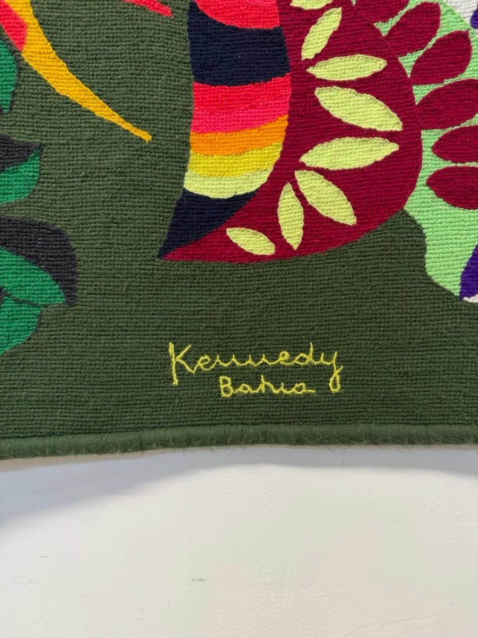 Kennedy Bahia Large Scale Brazilian Modern Wall Tapestry, 1960s 7