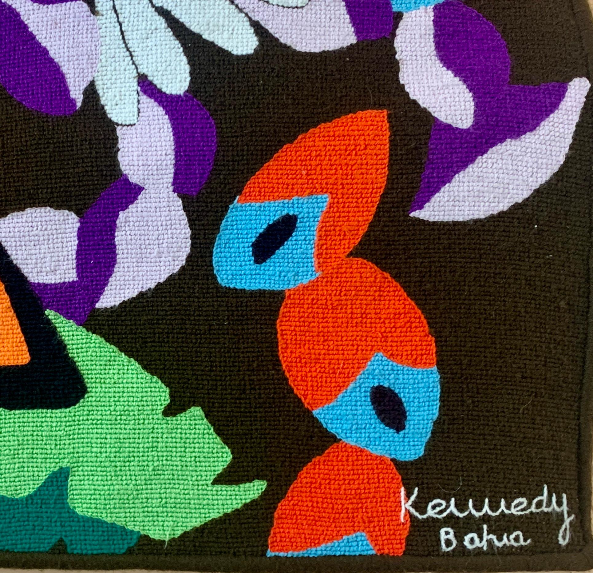 Kennedy Bahia, Tapisserie murale, A.I.C. 1960, Laine, Stitch by Stitch 102 x 133 cm en vente 3