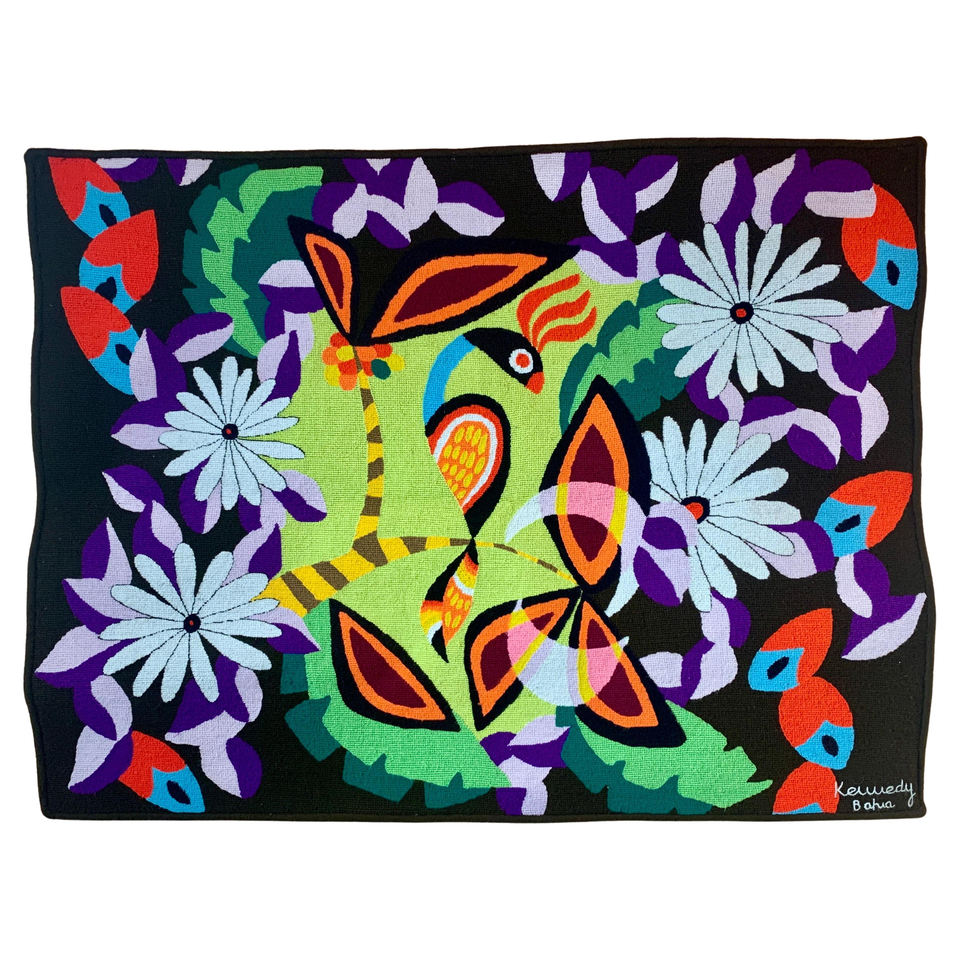 Kennedy Bahia, Wall Tapestry, c. 1960, Wool, Half cross stitch 102 x 133 cm