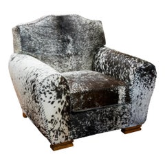 Kennedy Collection Customizable Longhorn Armchair and Ottoman
